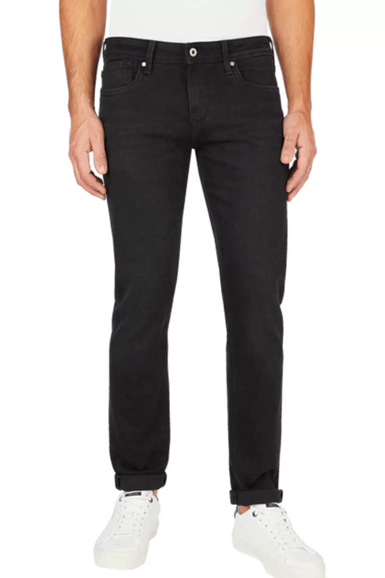 Pepe Jeans Calças De Ganga Slim De Corte Regular