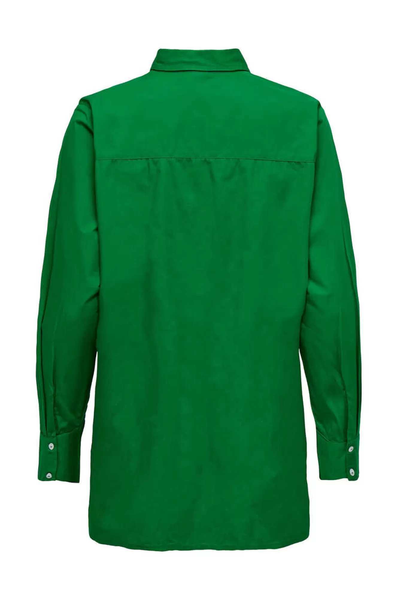 Only Camisa Popelina Gola Lapelas