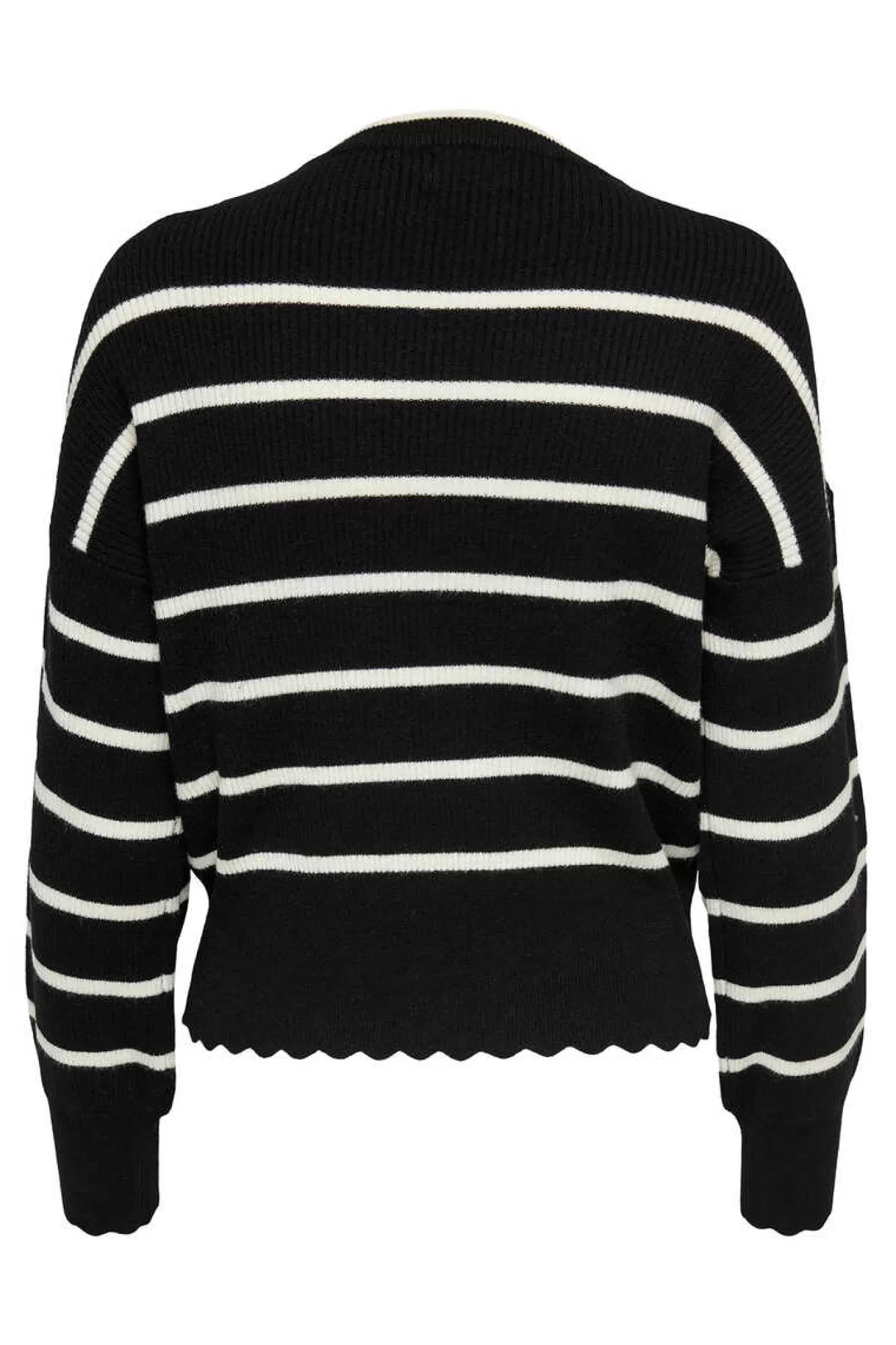 Only Camisola As Riscas Gola Redonda