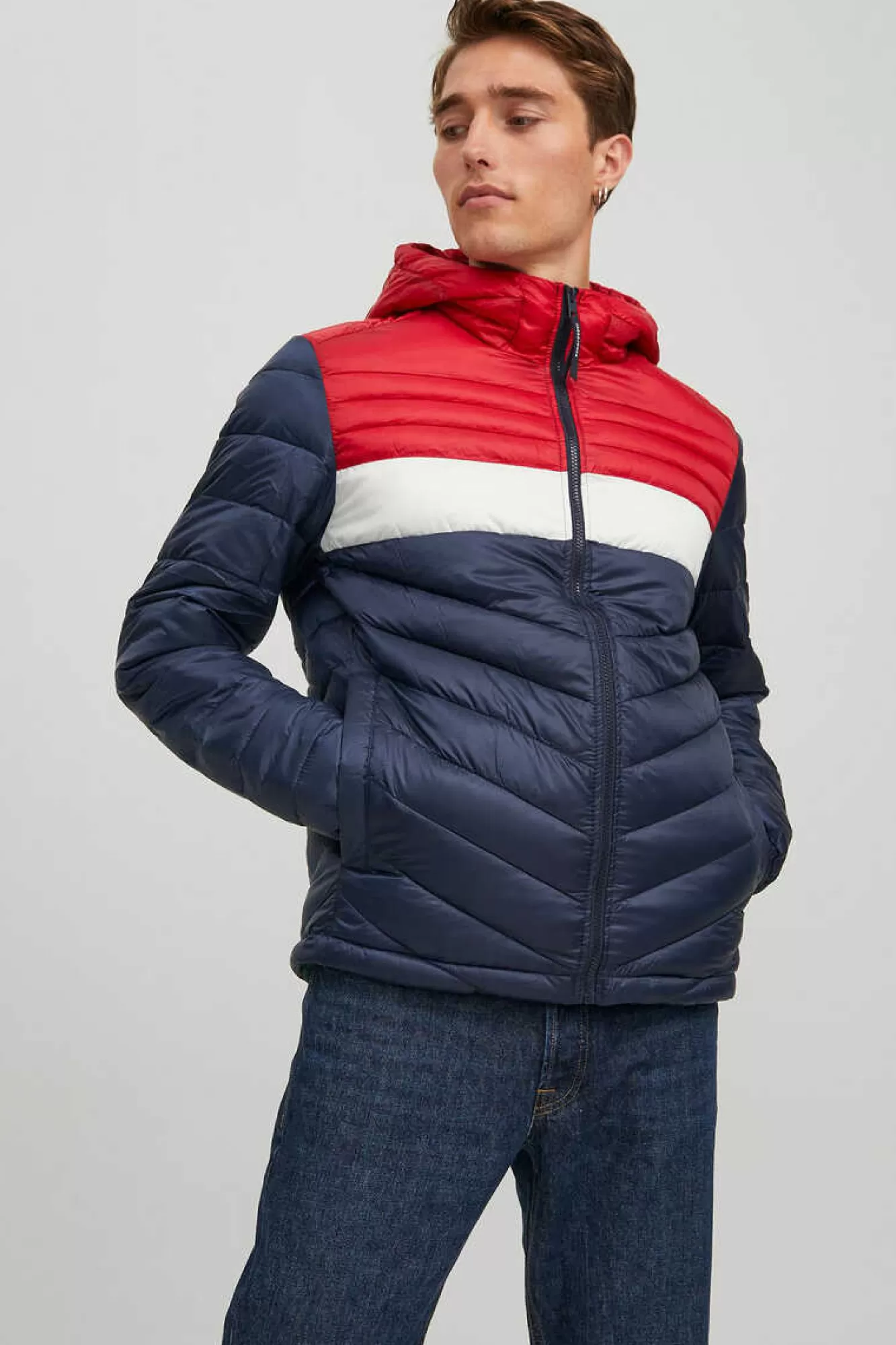 Jack & Jones Casaco Acolchoado Tipo Puffer Com Capuz