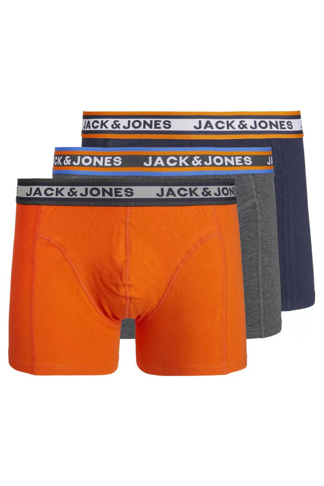 Jack & Jones Conjunto De 3 Boxers De Malha