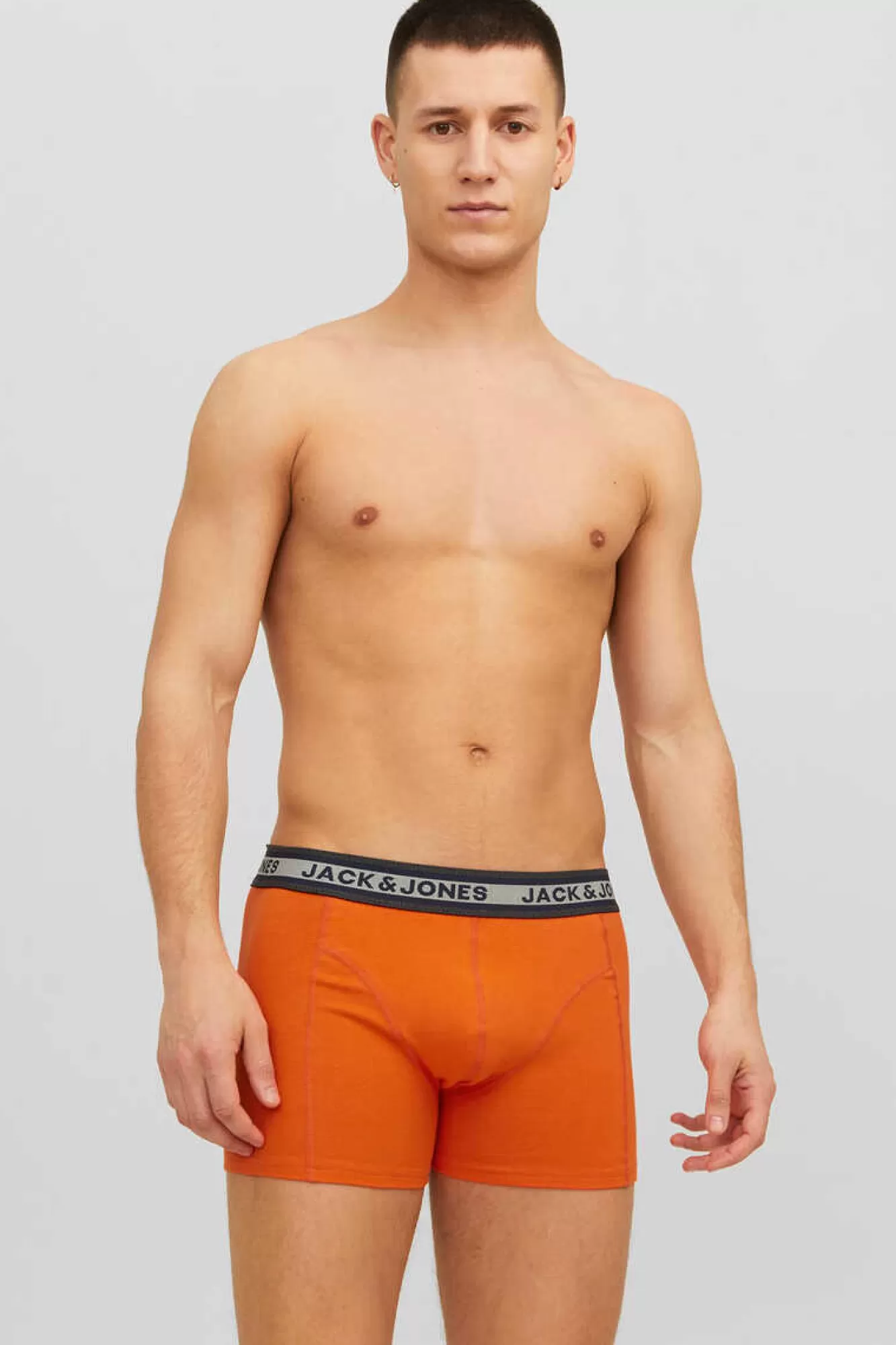 Jack & Jones Conjunto De 3 Boxers De Malha