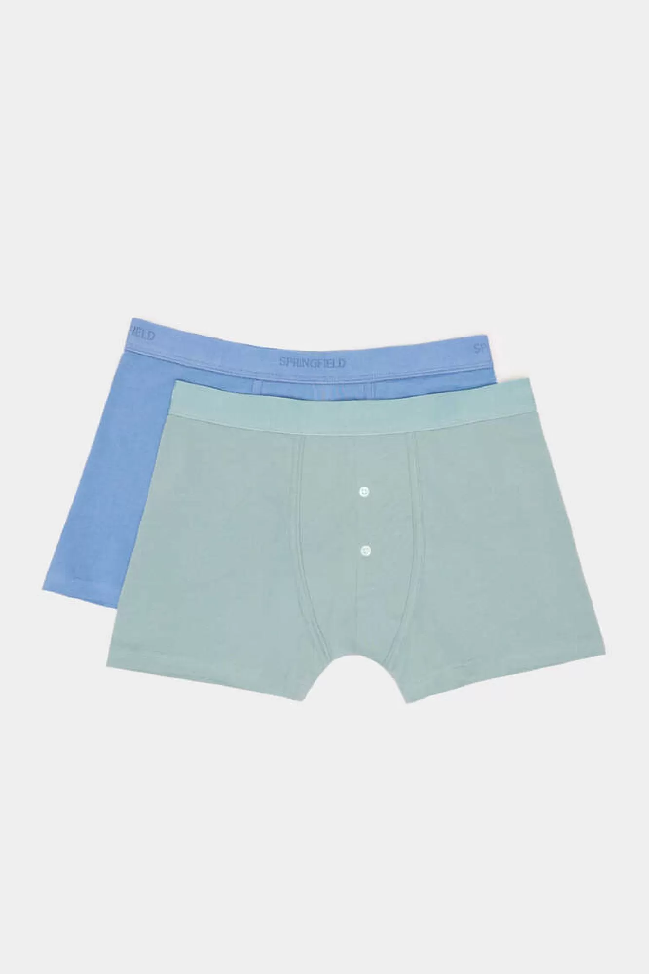 * Pack 2 Boxers Botao De Algodao