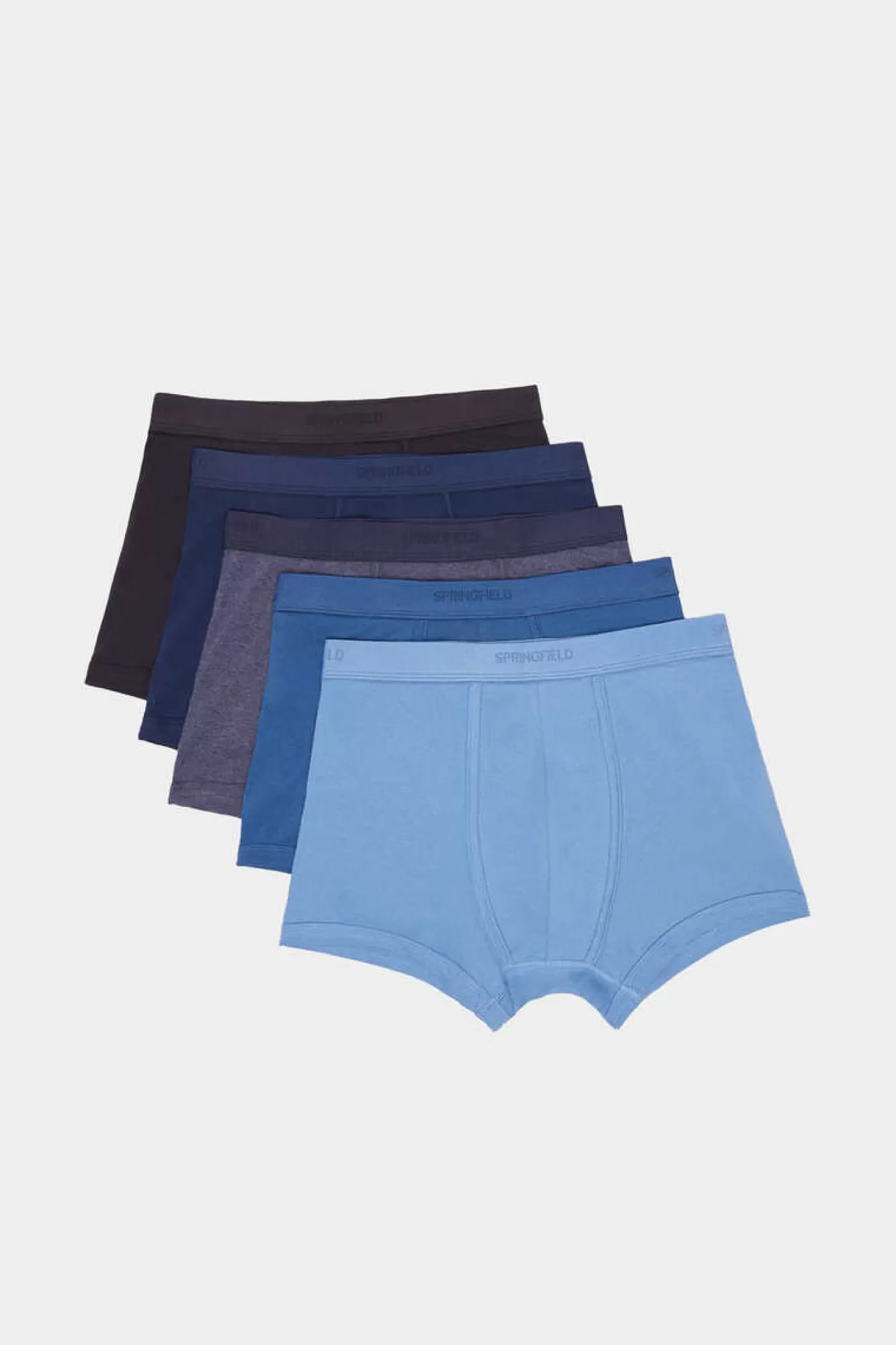 * Pack 5 Boxers Basico Algodao